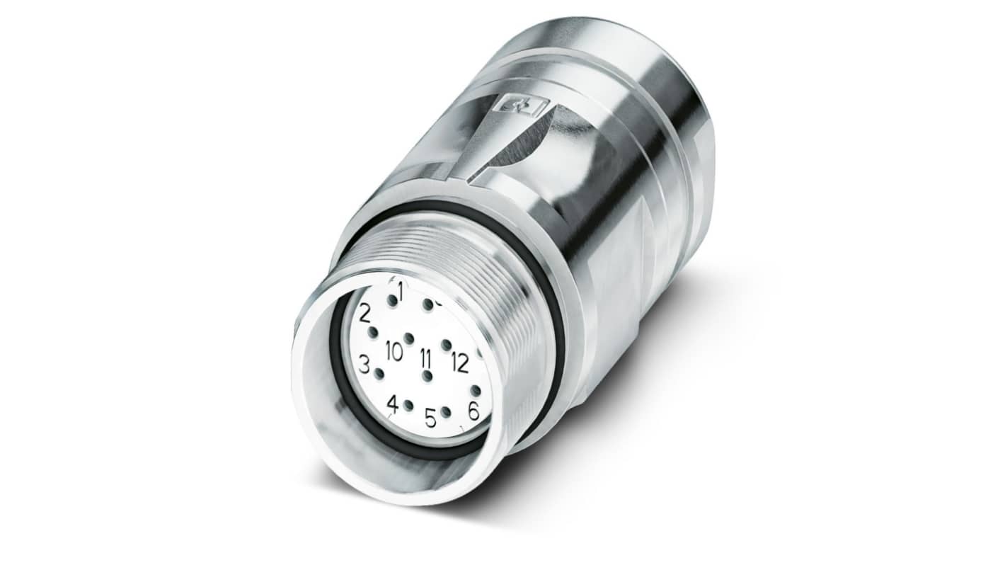 Phoenix Contact Circular Connector, 19 Contacts, Cable Mount, M23 Connector, Socket, Female, IP67, CA Series