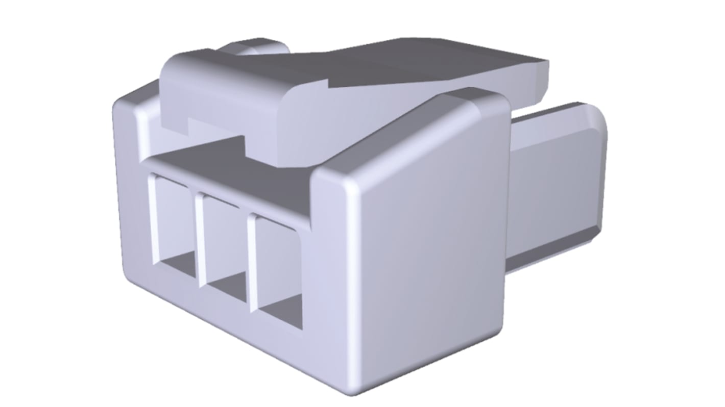 Molex, Micro-Lock Female Connector Housing, 1.25mm Pitch, 3 Way, 1 Row