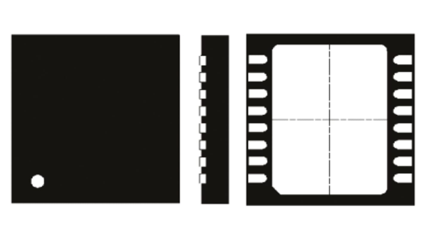 Analog Devices Regler 500mA, Dual Rauscharmer LDO DFN, 16-Pin, Einstellbar