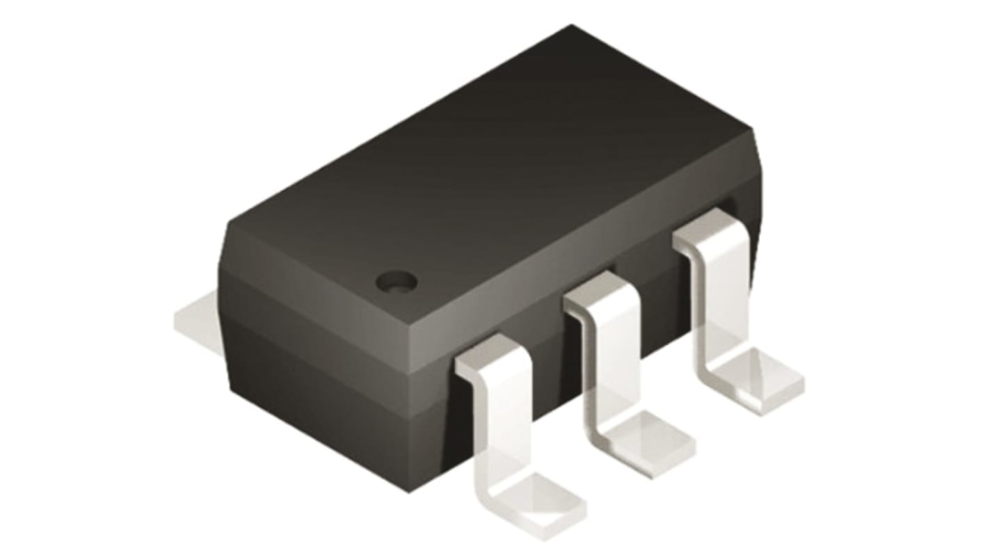 Microchip, DAC 8 bit- 5.2LSB Serial (I2C), 6-Pin SOT-23