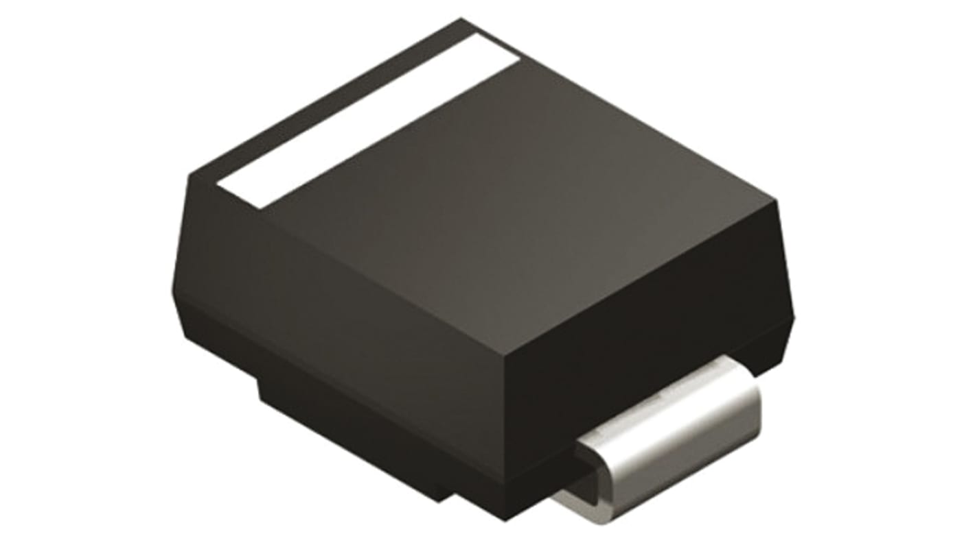 DiodesZetex, TVS-diode, 600W, Tovejs, 48.4V, 30V, 2 ben, DO-214AA (SMB), SMBJ30CA-13-F