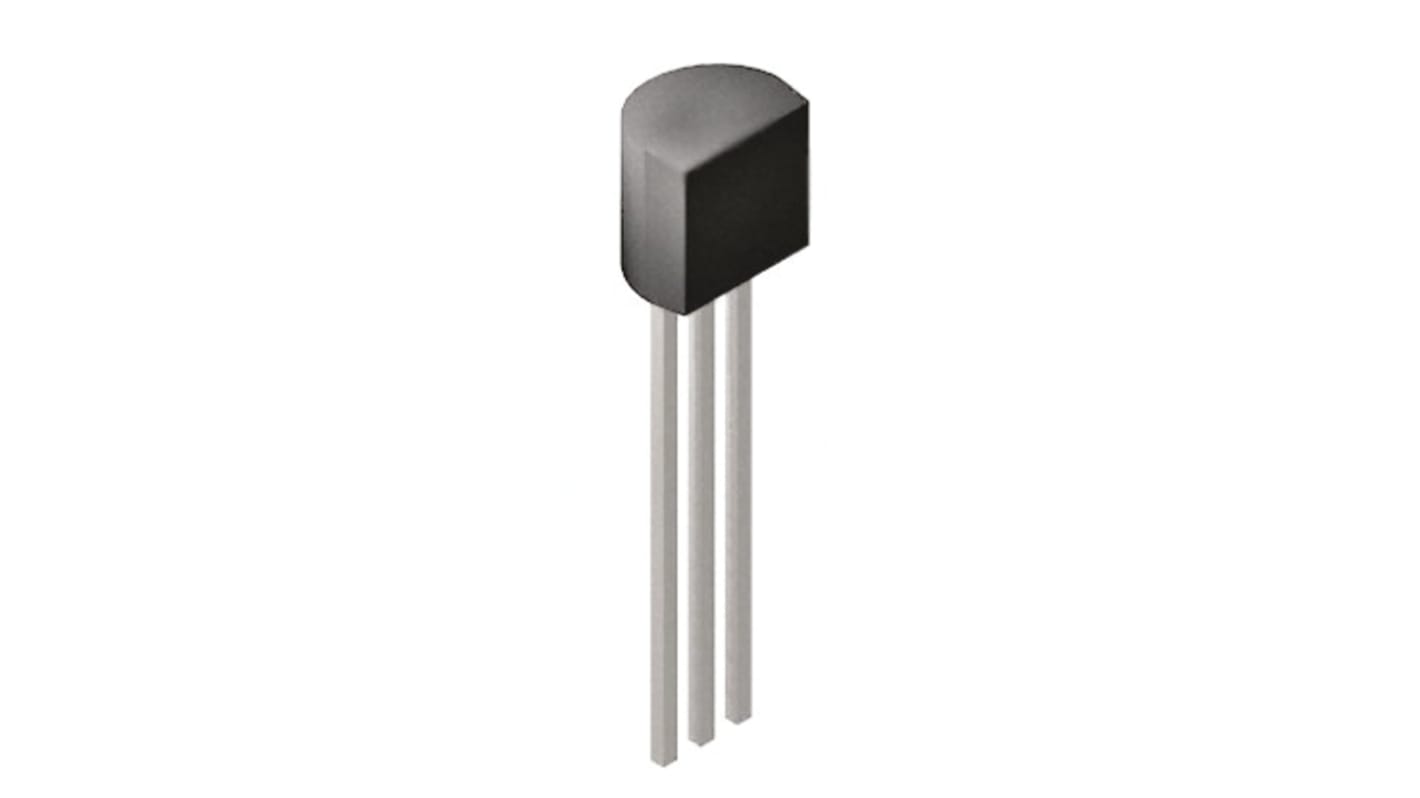 DiodesZetex Nチャンネル MOSFET100 V 200 mA スルーホール パッケージTO-92 3 ピン