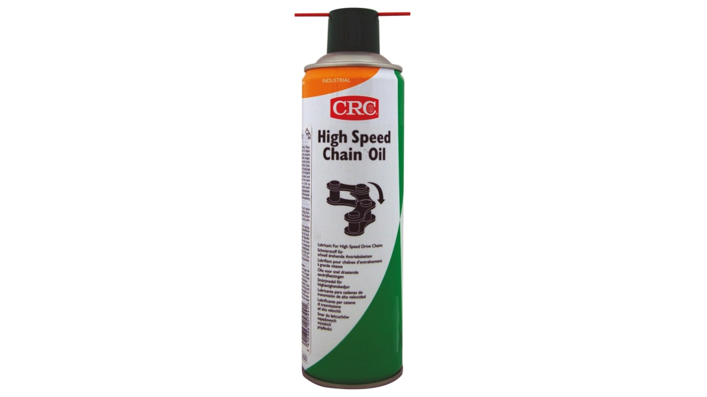 CRC HIGH SPEED CHAIN OIL Hydrocarbon Lubricant 650 ml / 500 ml Aerosol