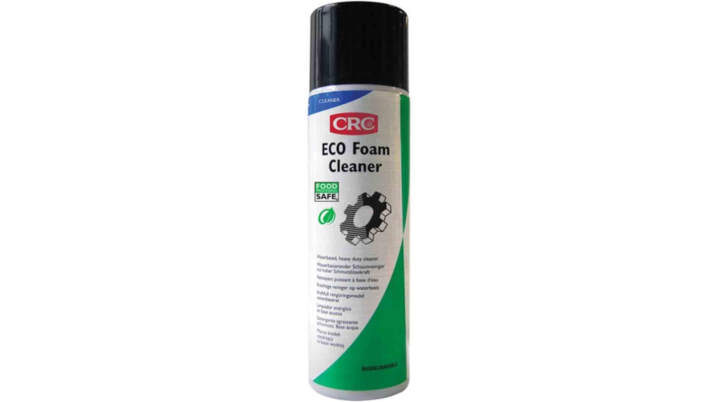 Limpiador en espuma CRC Eco Foam, Aerosol de 500 ml, apto para el sector alimentario