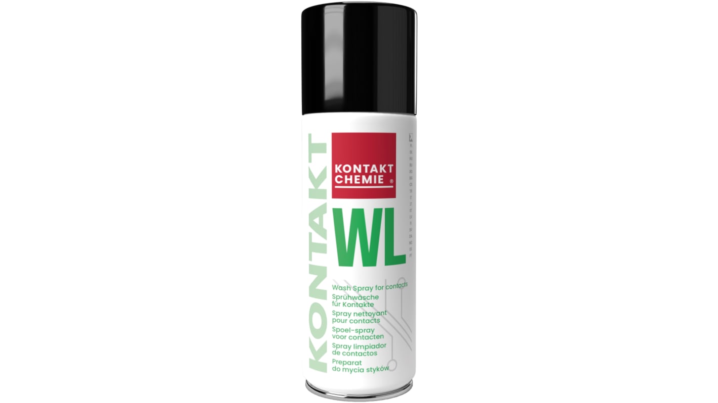 Nettoyant pour contacts électriques Kontakt Chemie KONTAKT WL, Aérosol 200 ml pour Dégraissage et nettoyage des