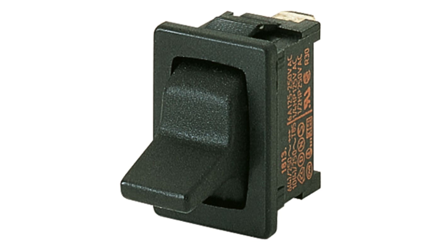 Interruttore a levetta IP40 On-Off-(On) SPDT con terminali Linguetta