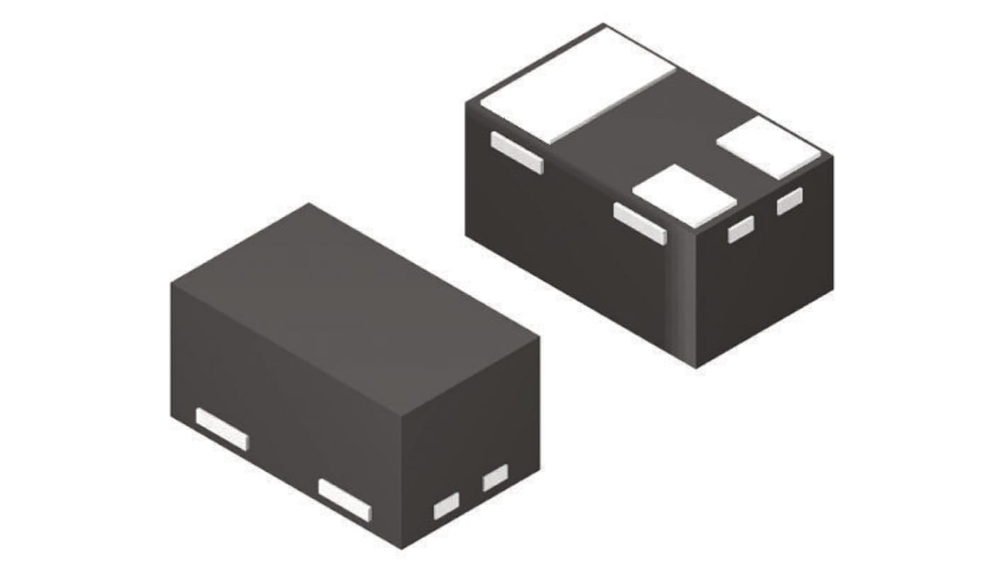 Infineon ESD5V3U2U03LRHE6327XTMA1, Dual-Element Uni-Directional ESD Protection Diode, 3-Pin TSLP