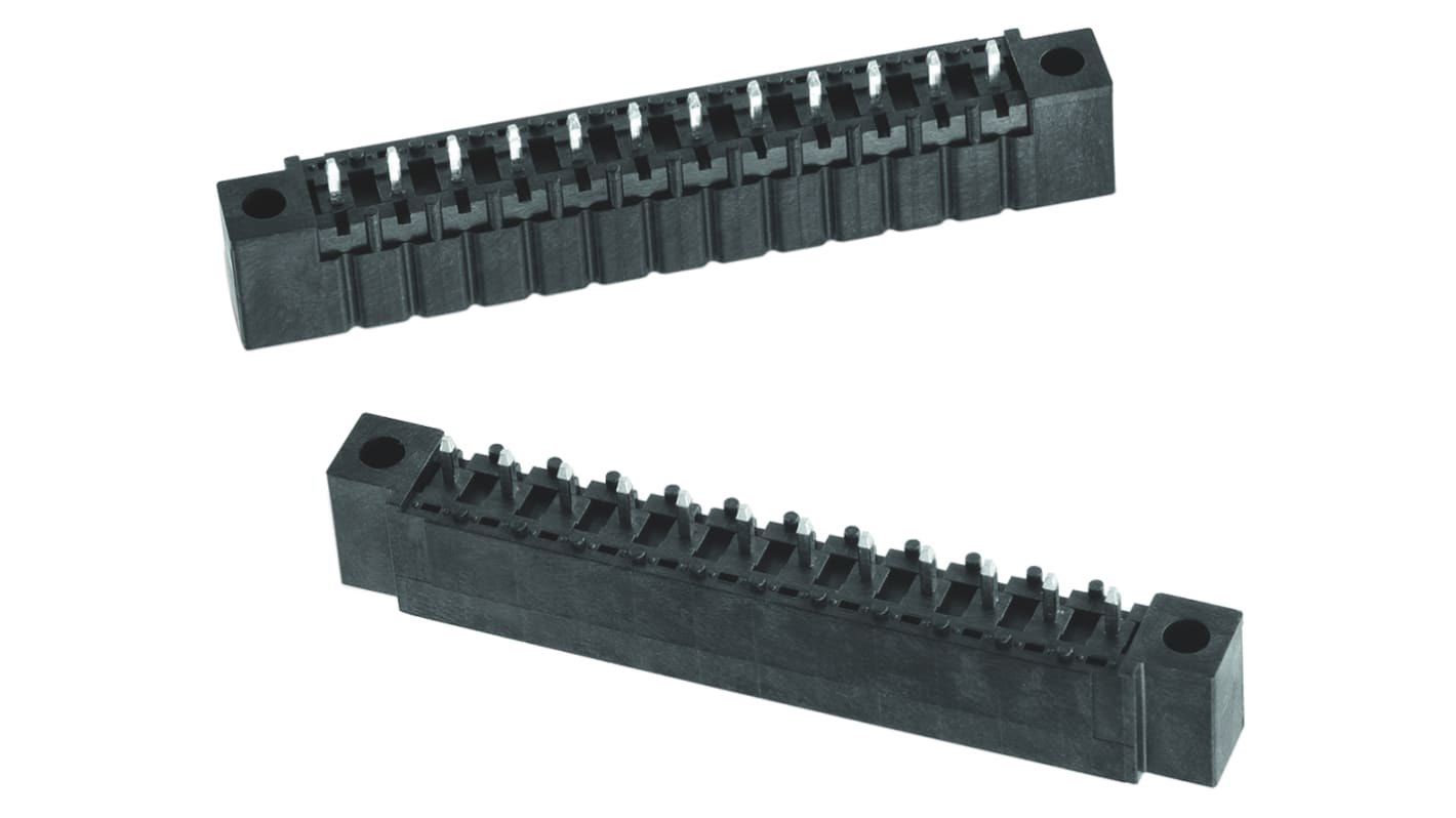File di contatti PCB Wurth Elektronik, 12 vie, 1 fila, passo 3.81mm