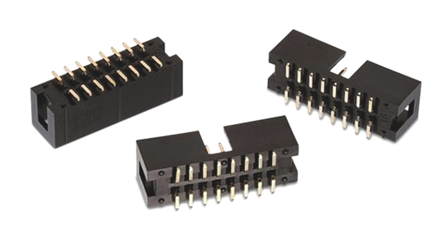 Wtyk PCB 14-pinowe raster: 2.54mm 2-rzędowe Wurth Elektronik Montaż powierzchniowy 3.0A 250.0 V.