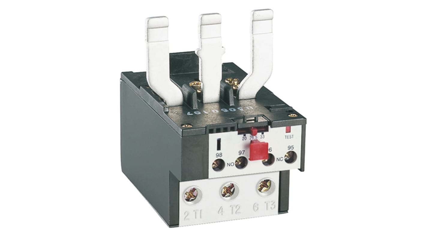 Lovato RF95 Thermal Overload Relay 1NO + 1NC, 70 → 95 A Contact Rating, 75 → 80 kW, 12 → 550 V, 3P