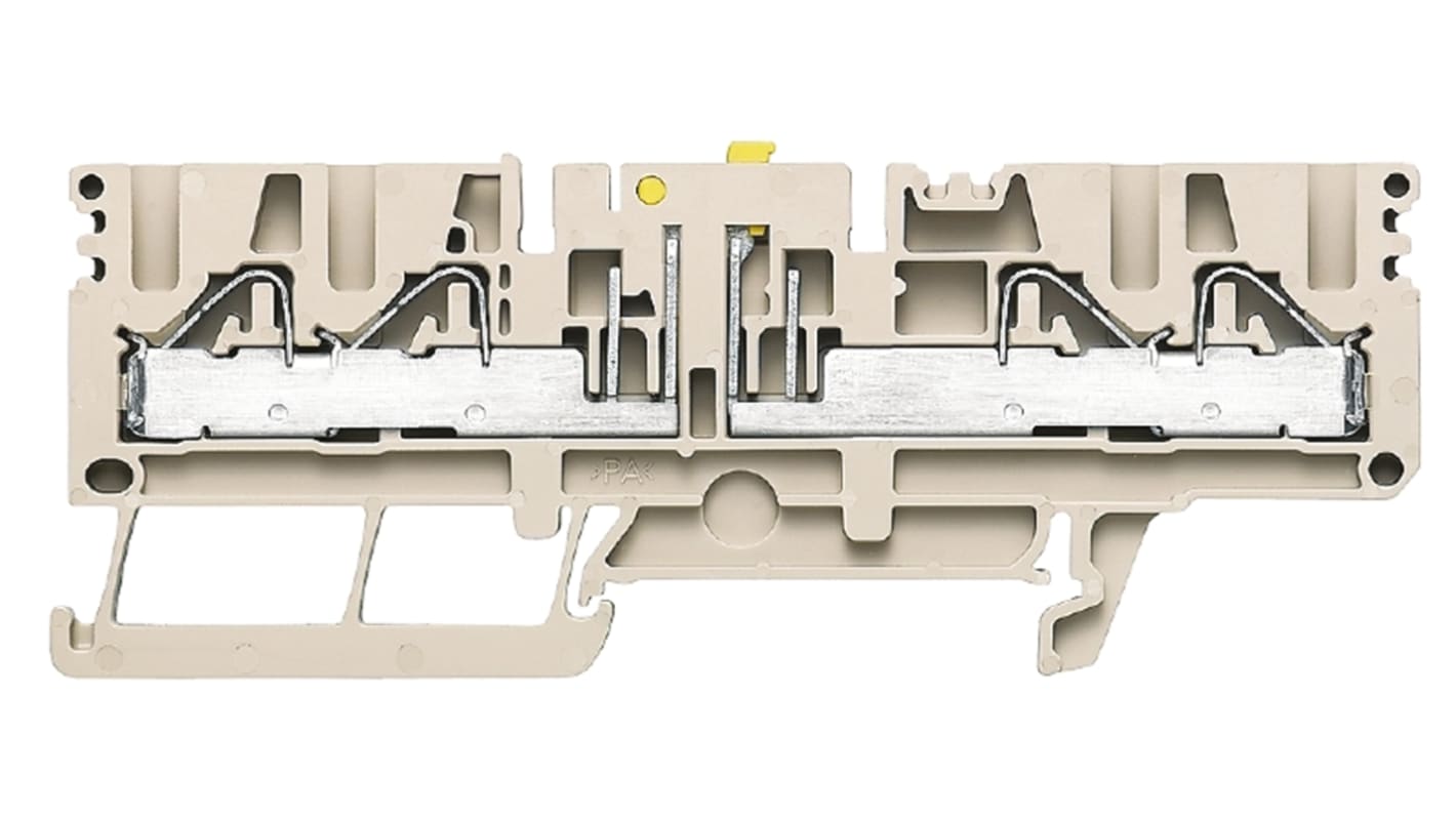 Contatto standard a blocchi Weidmuller, Beige scuro, livello Singolo, , 24A