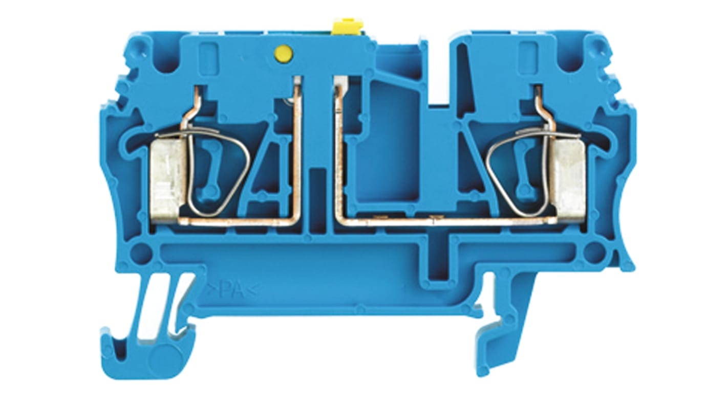 Contatto standard a blocchi Weidmuller, Blu, livello Singolo, 20A