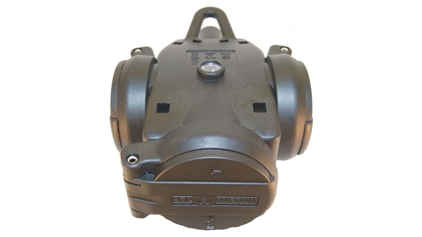 ABL Sursum 3 Socket Type F - German Schuko Trailing Socket, 250 V, IP44