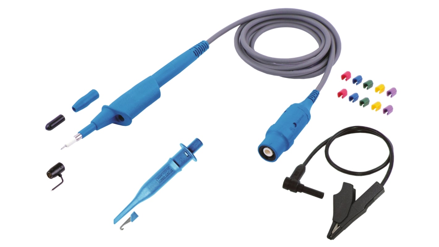 Staubli SET Isoprobe Series 68.9559-23 Oscilloscope Probe, Voltage Type, 500MHz, 1:100, BNC Connector