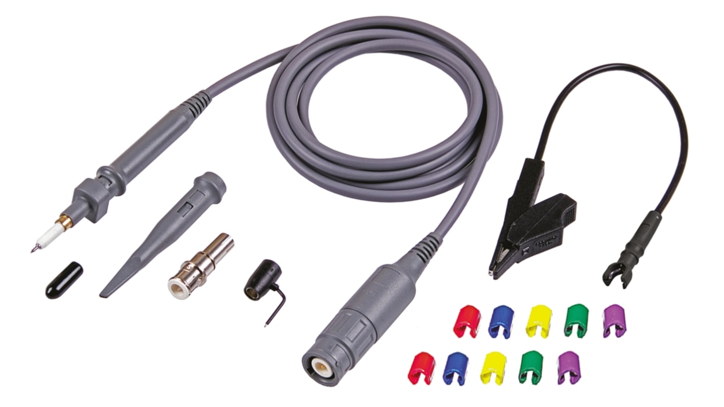 Staubli SET Isoprobe Series 68.9433-28 Oscilloscope Probe, Voltage Type, 500MHz, 1:10, BNC Connector