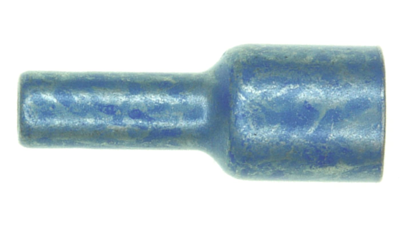 TE Connectivity, PIDG Step Down Butt Adapter Wire Splice Connector, Blue, Uninsulated, Tin 12 → 10 AWG, 16