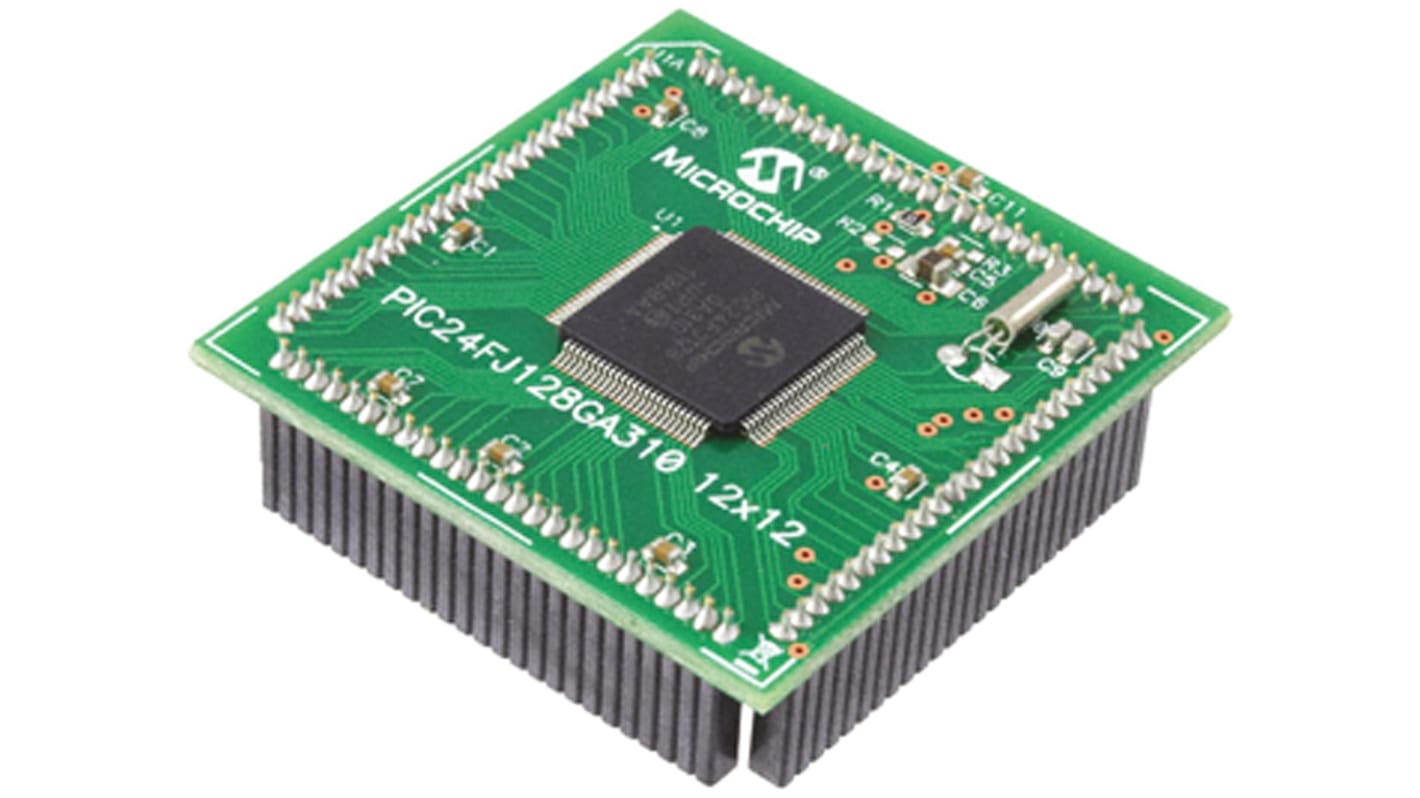 Microchip プラグインモジュール, モジュール, PIC24FJ128GA310 GP PIM, MCU, MA240029