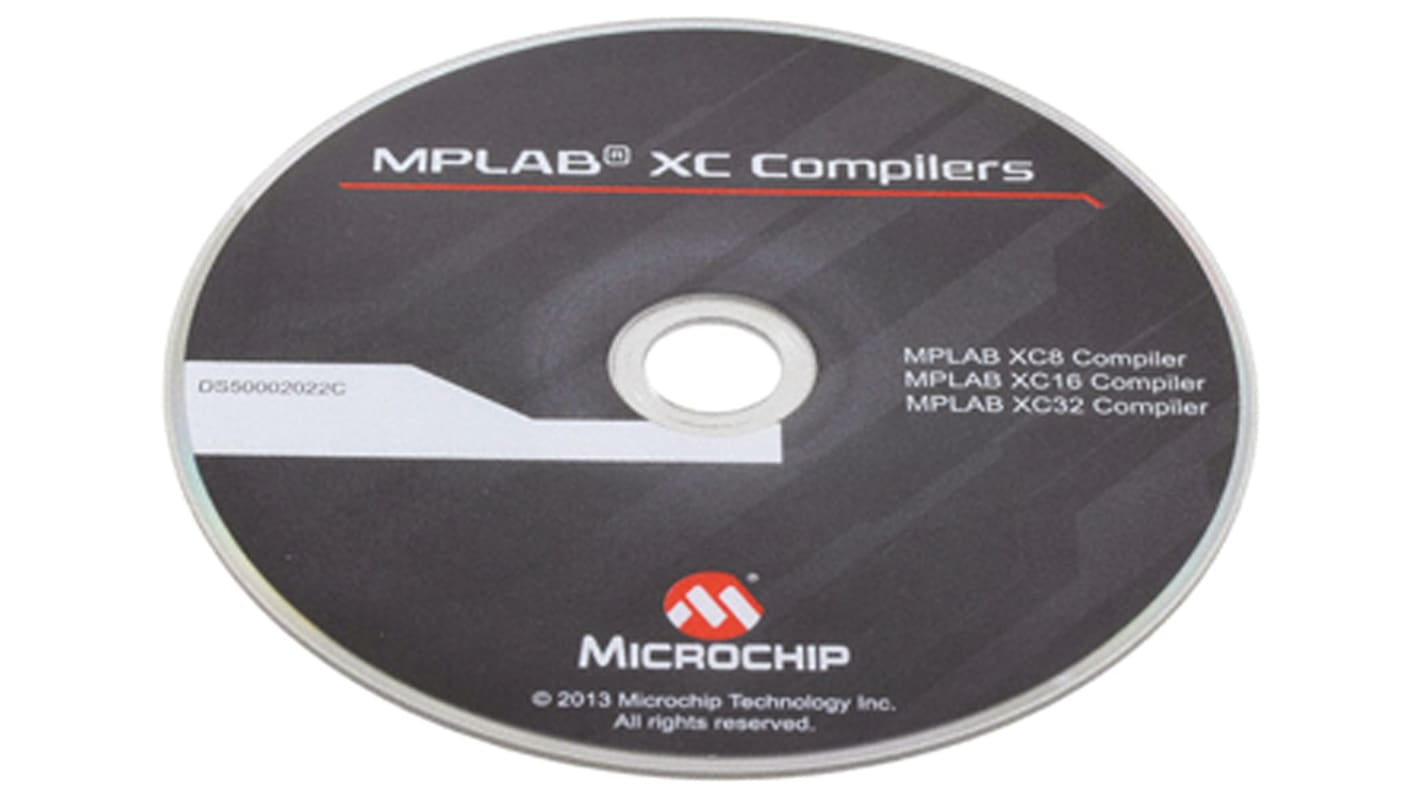 ソフトウェア Microchip MPLAB XC8 C コンパイラ SW006021-2