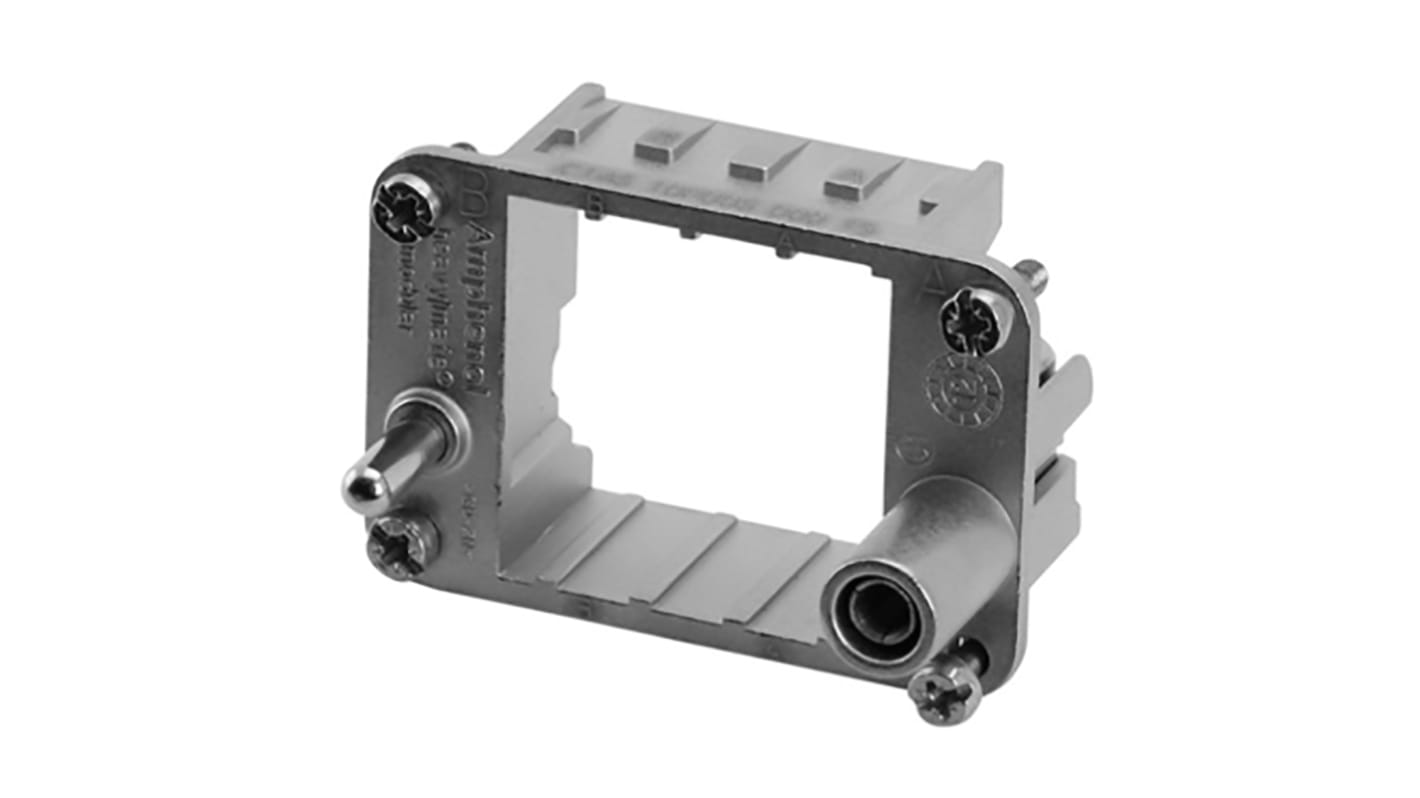 Amphenol Industrial 框架公插, 2路, 2行, 1 kV, 100A, Heavy Mate F系列