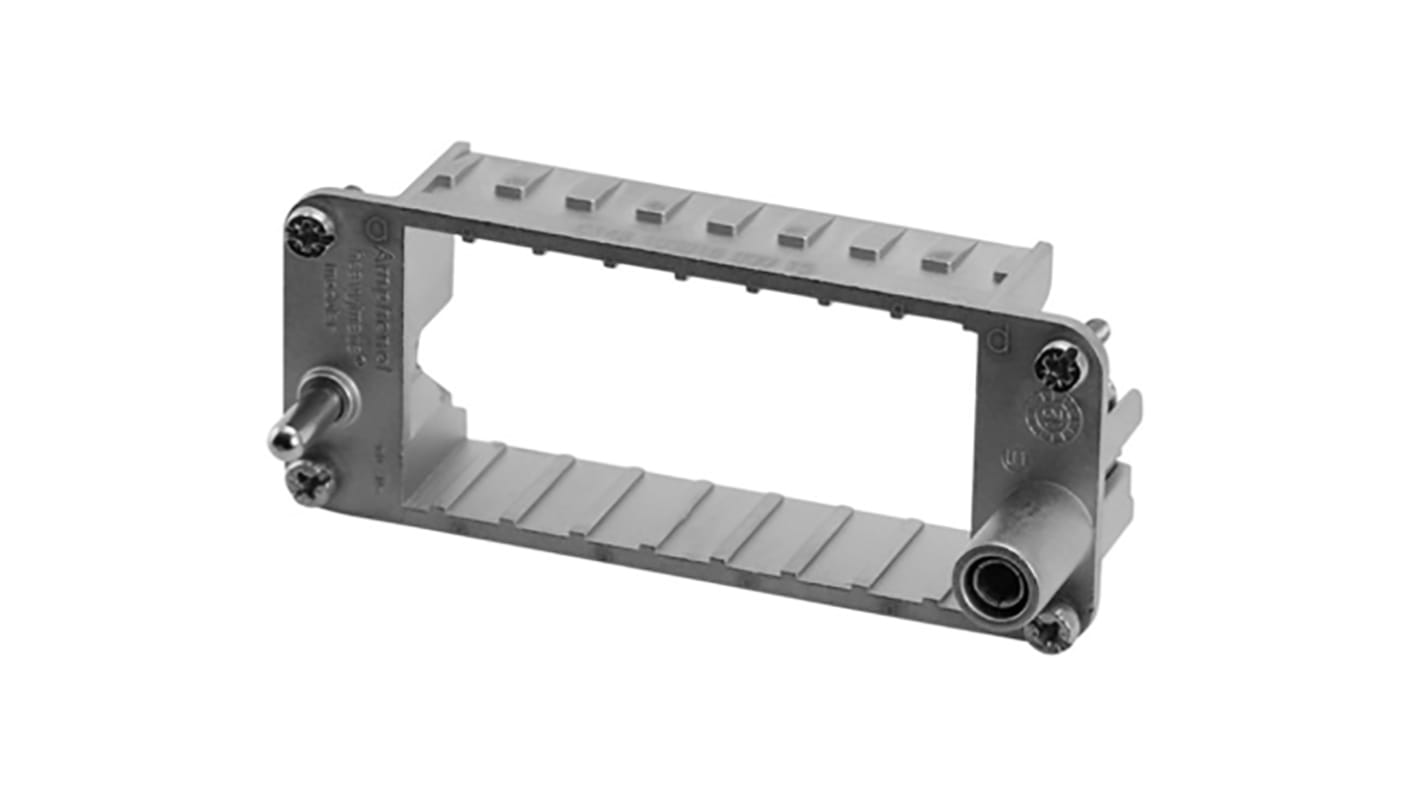 Amphenol Industrial Frame, Heavy Mate F Series 4 Way, For Use With 4 Contact Module, Heavy Mate F Series Heavy Duty