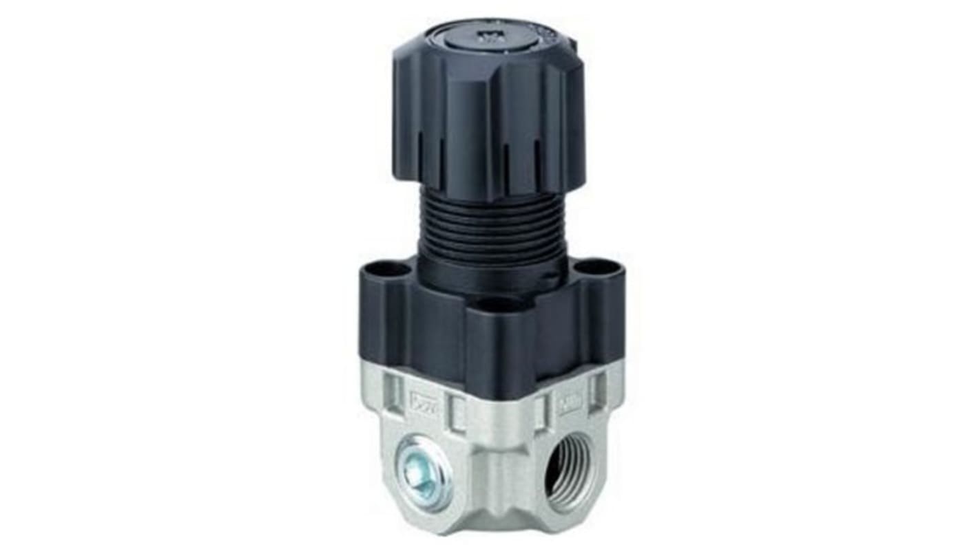 SMC NPT 1/4 Pneumatic Regulator - 0.05MPa to 0.85MPa, 1/4in, 2MPa max. input