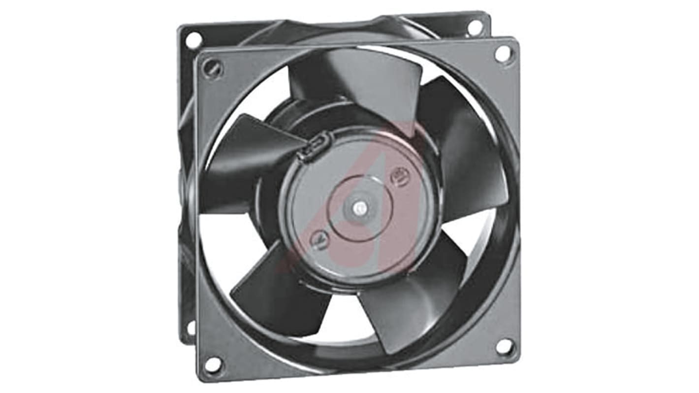 ebm-papst 3000 Series Axial Fan, 115 V ac, AC Operation, 89m³/h, 11W, 92 x 92 x 38mm