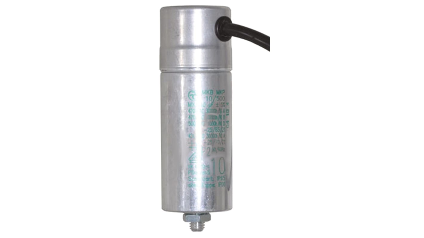 ebm-papst 7320 Polypropylene Film Capacitor, 10μF, Screw Mount