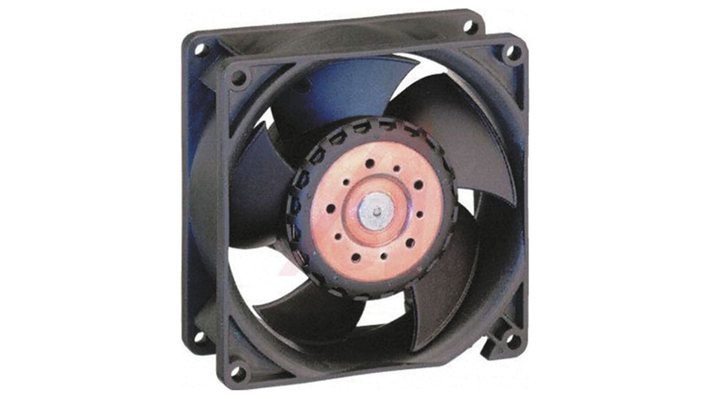 ebm-papst 3212J Series Axial Fan, 12 V dc, DC Operation, 237m³/h, 31W, 92 x 92 x 38mm