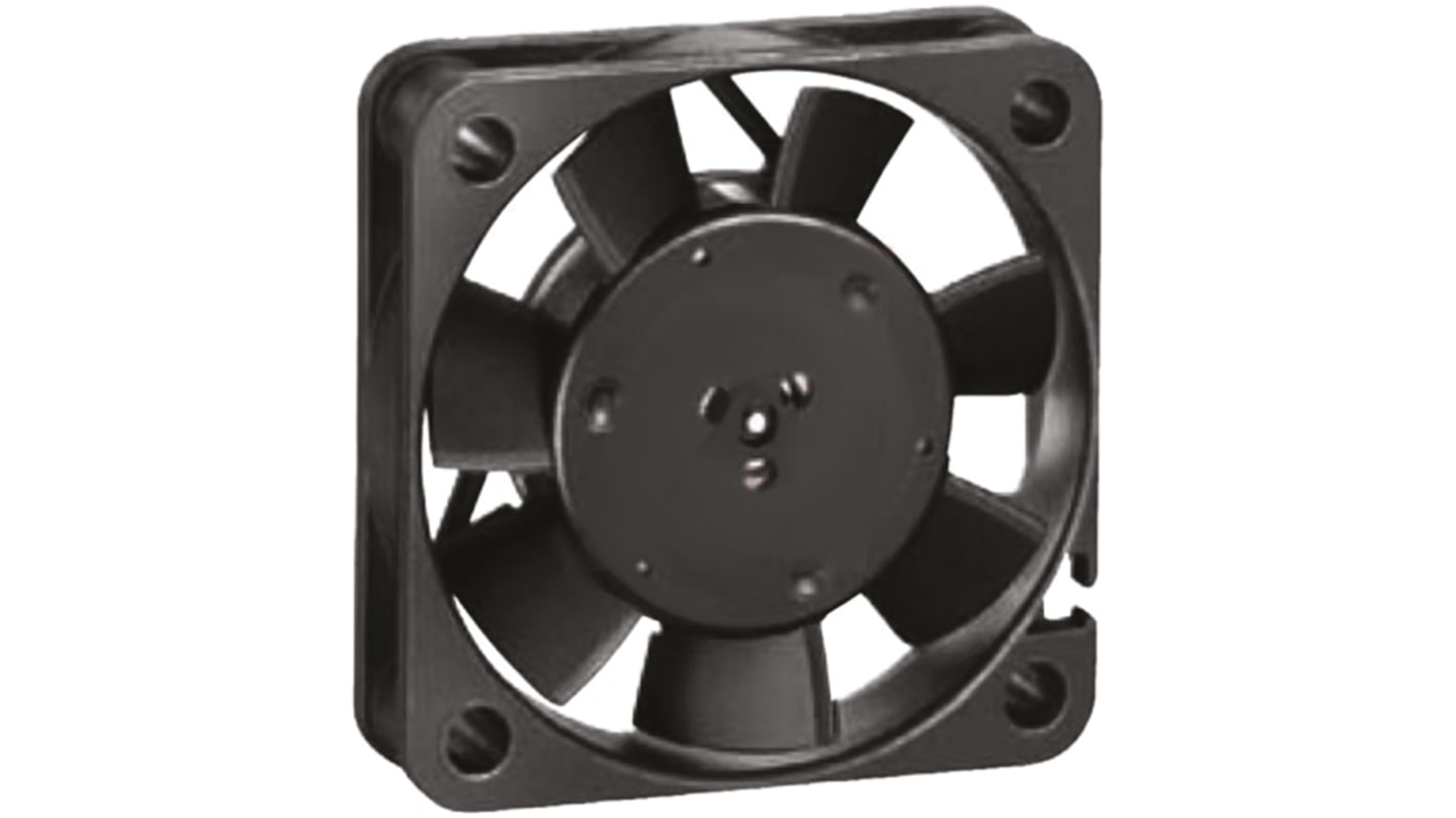 ebm-papst 400 F Series Axial Fan, 12 V dc, DC Operation, 10m³/h, 800mW, 40 x 40 x 10mm