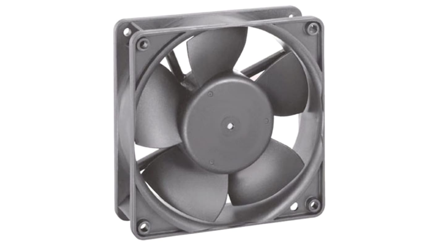 ebm-papst 400 Series Axial Fan, 24 V dc, DC Operation, 13.5m³/h, 1.7W, 40 x 40 x 20mm