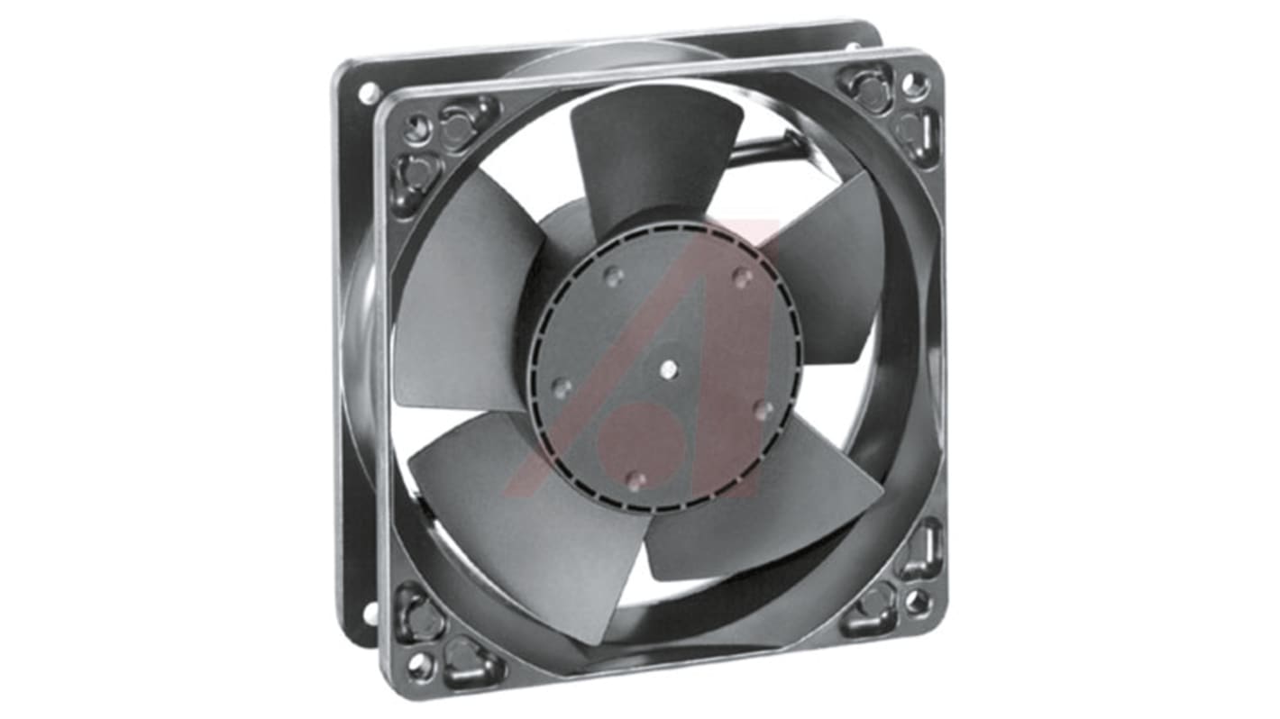 ebm-papst 4100N Series Axial Fan, 24 V dc, DC Operation, 180m³/h, 4.9W, 119 x 119 x 38mm