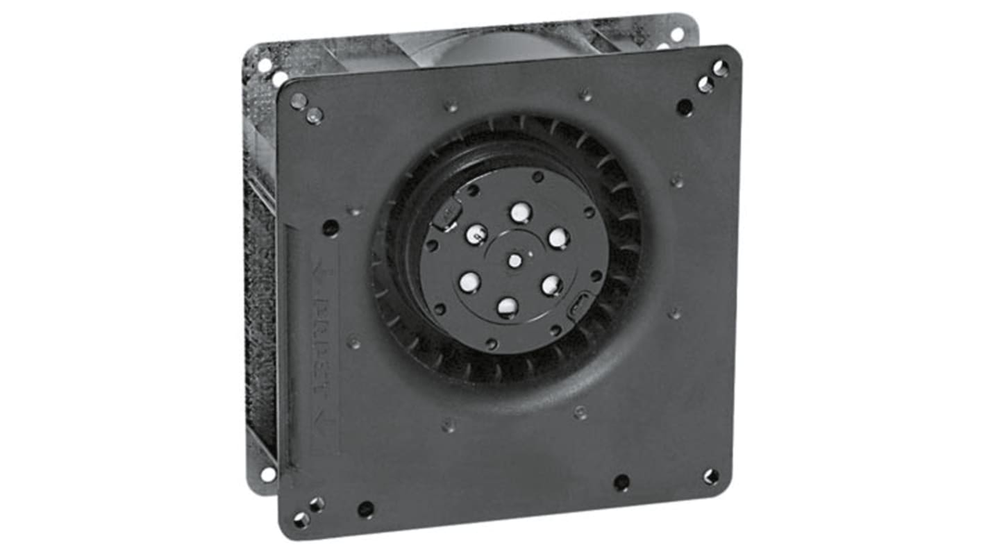 ebm-papst RG 125 N Series Centrifugal Fan, 115 V ac, 94m³/h, AC Operation, 180 x 180 x 40mm