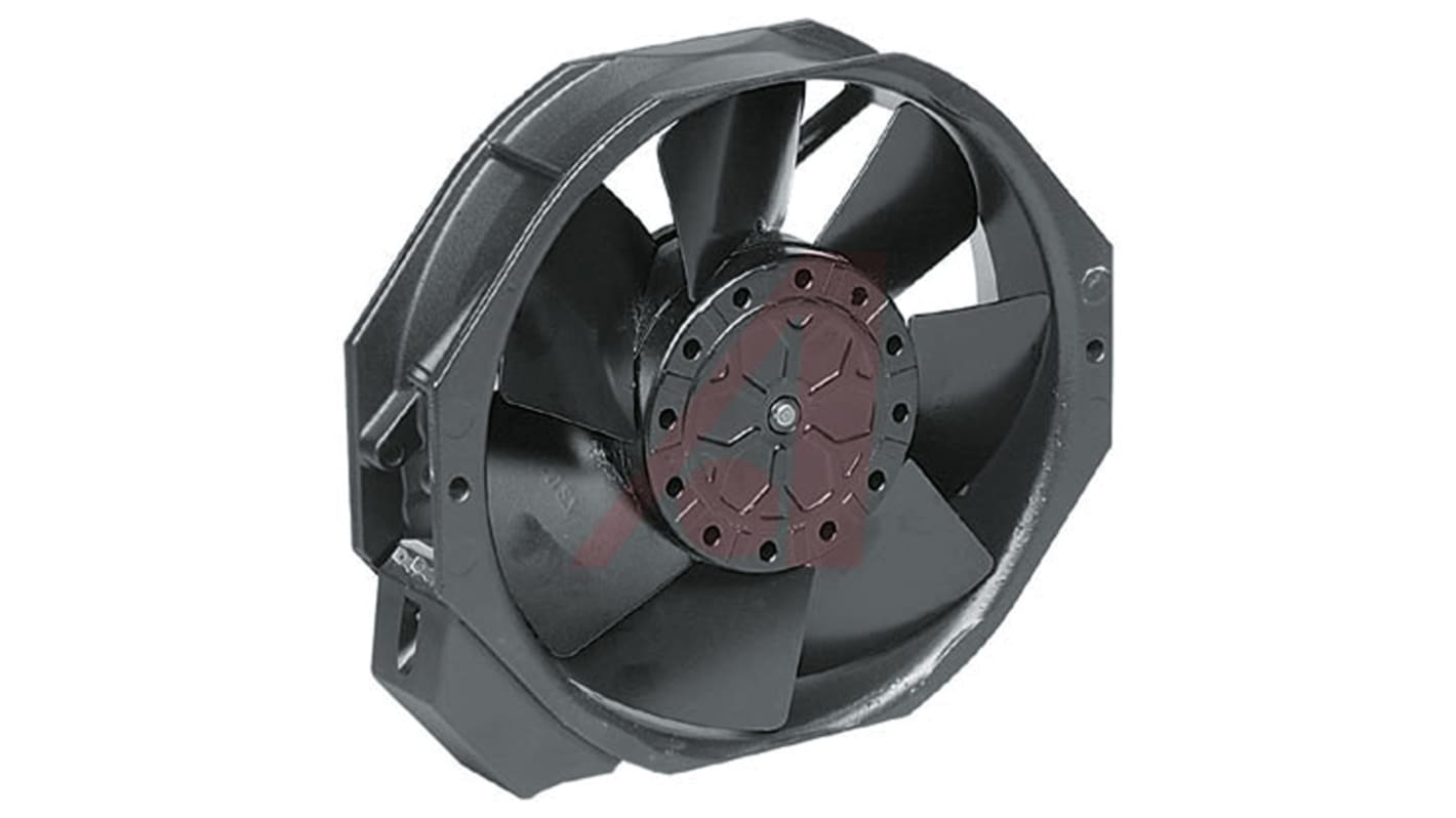 ebm-papst W2E142 Series Axial Fan, 230 V ac, AC Operation, 325m³/h, 27W, 172 x 150 x 38mm