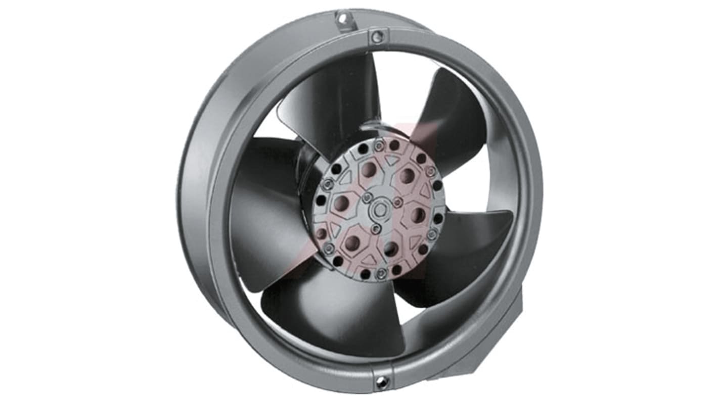 ebm-papst 交流轴流风机, 115 V 交流电源, 500m³/h, 29W, 3300rpm, 172 x 51mm, W2E143系列