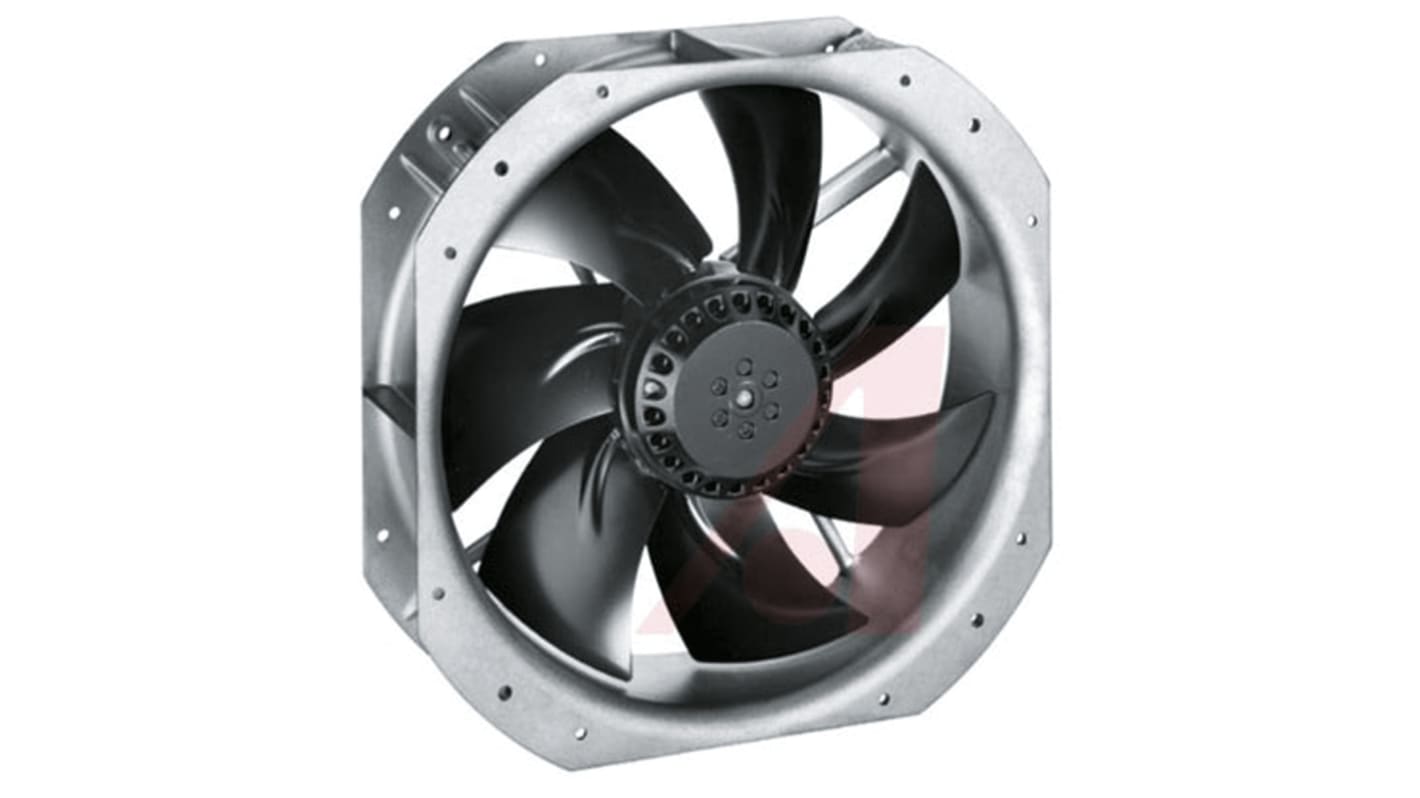 ebm-papst W2E250 Series Axial Fan, 230 V ac, AC Operation, 1970m³/h, 150W, 660mA Max, 320 x 80mm