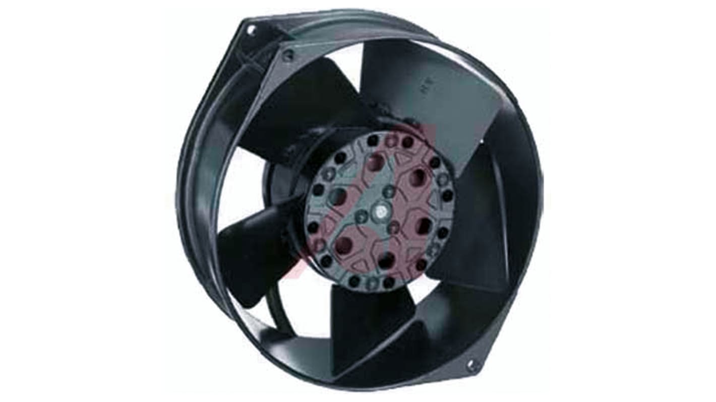 ebm-papst W2S130 Series Axial Fan, 115 V ac, 230 V ac, AC Operation, 380m³/h, 45W, 172 x 55mm