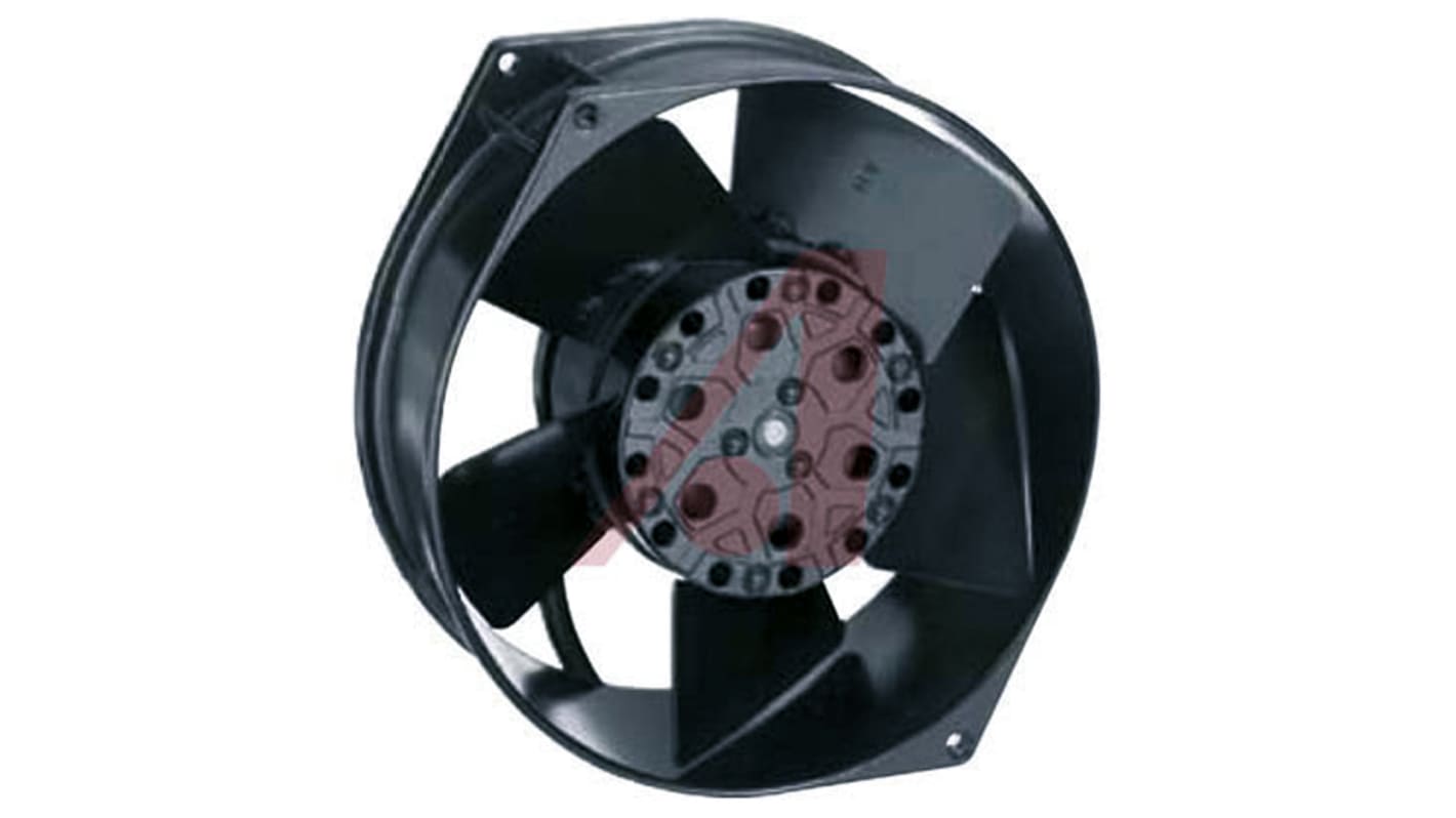 ebm-papst W2S130 Series Axial Fan, 115 V ac, AC Operation, 380m³/h, 41W, 172 x 55mm
