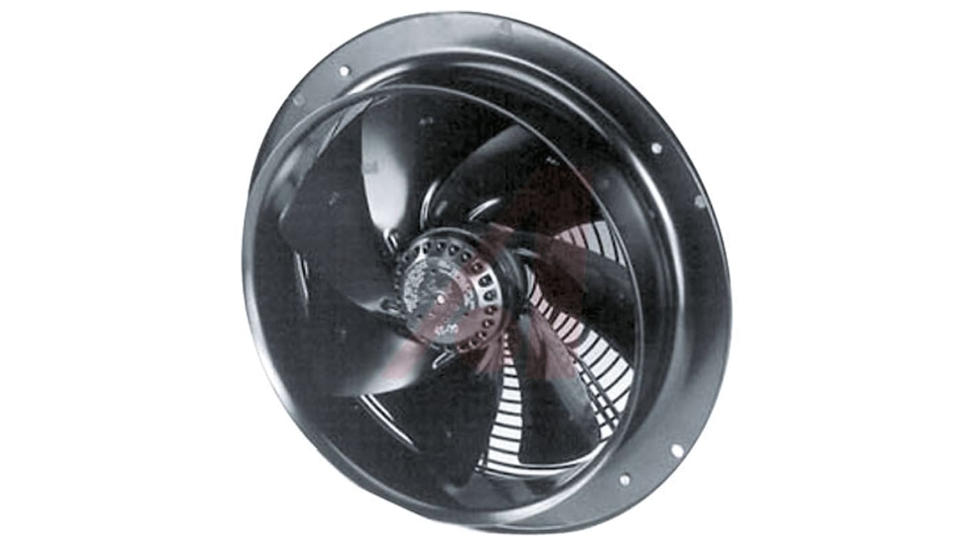 ebm-papst W4E250 Series Axial Fan, 230 V ac, AC Operation, 1200m³/h, 45W, 200mA Max, 250 x 85mm