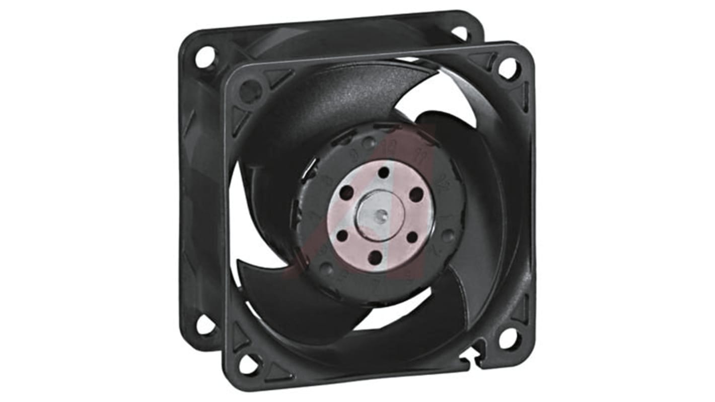ebm-papst 600 J Series Axial Fan, 48 V dc, DC Operation, 70m³/h, 7.7W, 60 x 60 x 32mm