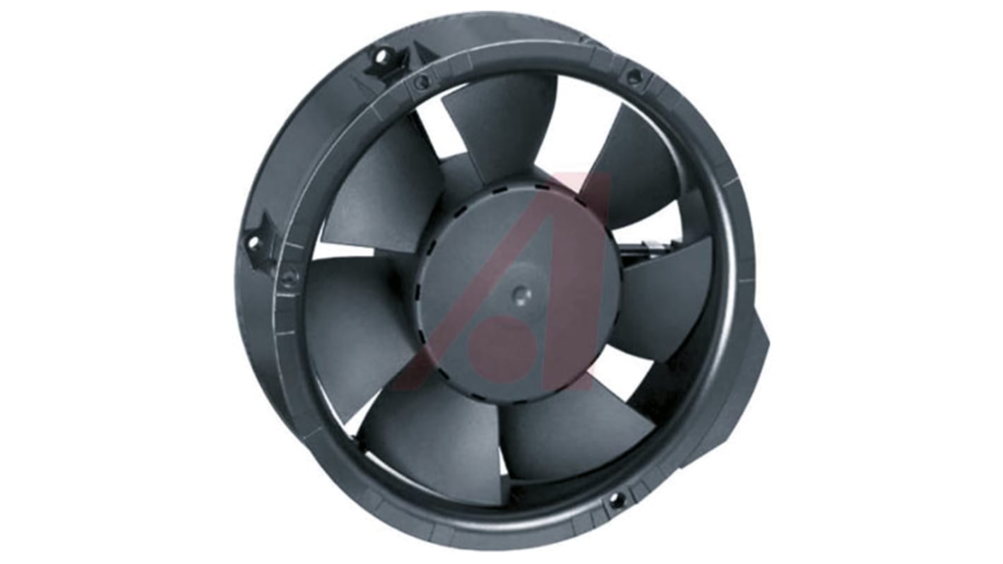 ebm-papst 6200 N Series Axial Fan, 48 V dc, DC Operation, 350m³/h, 11.5W, 171.5 x 50.8mm