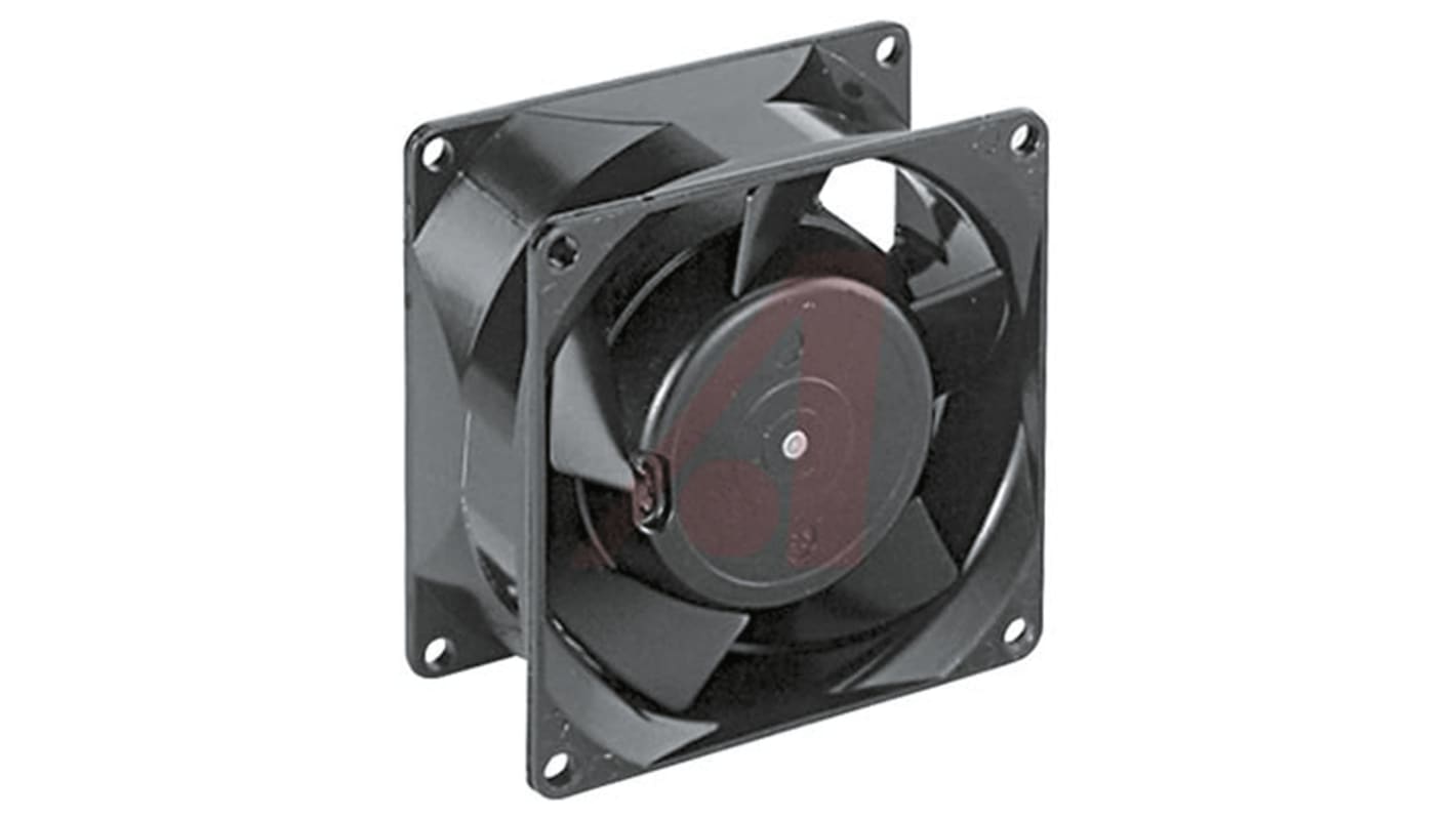 ebm-papst 8000 V Series Axial Fan, 230 V ac, AC Operation, 61.16m³/h, 11W, 80 x 80 x 38mm
