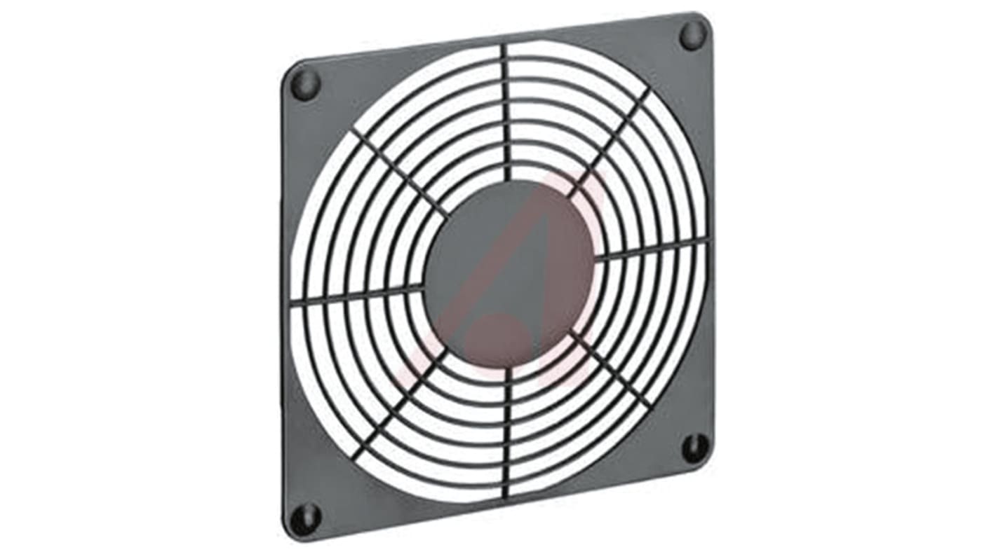 ebm-papst LZ30-6 Series Plastic Finger Guard for 119 x 119mm Fans, 105mm Hole Spacing, 119 x 119mm