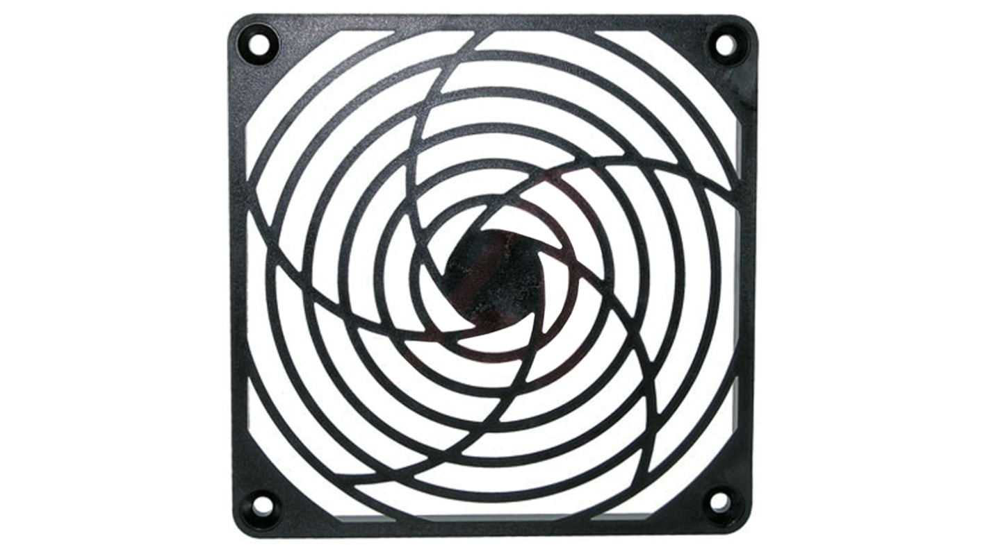 Copertura protettiva ebm-papst in Plastica, 127 x 127mm, ventola da 119 x 119mm