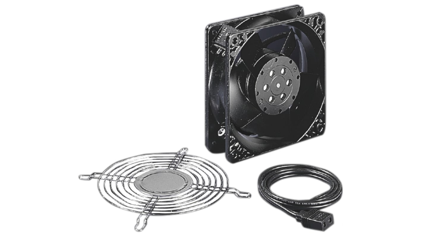 Support de ventilateur Rittal TS, 119 x 119 x 38mm