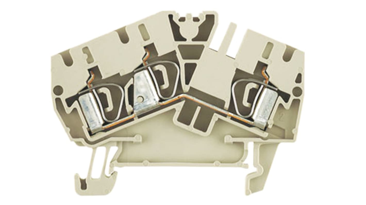 Weidmuller 1790520000 Z Series Beige, Single-Level, Clamp Termination