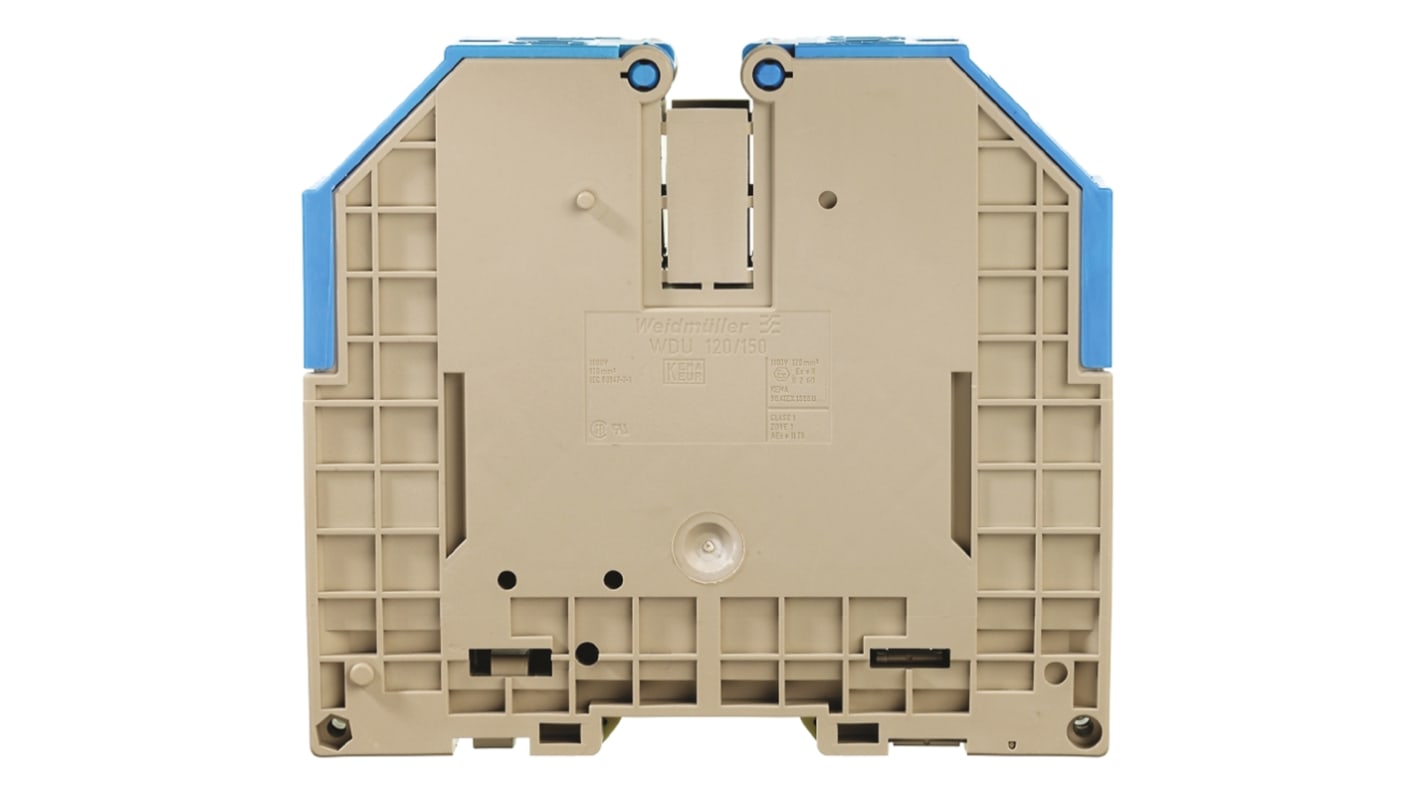 Weidmuller 1024580000 W Series Blue, Single-Level, Screw Termination