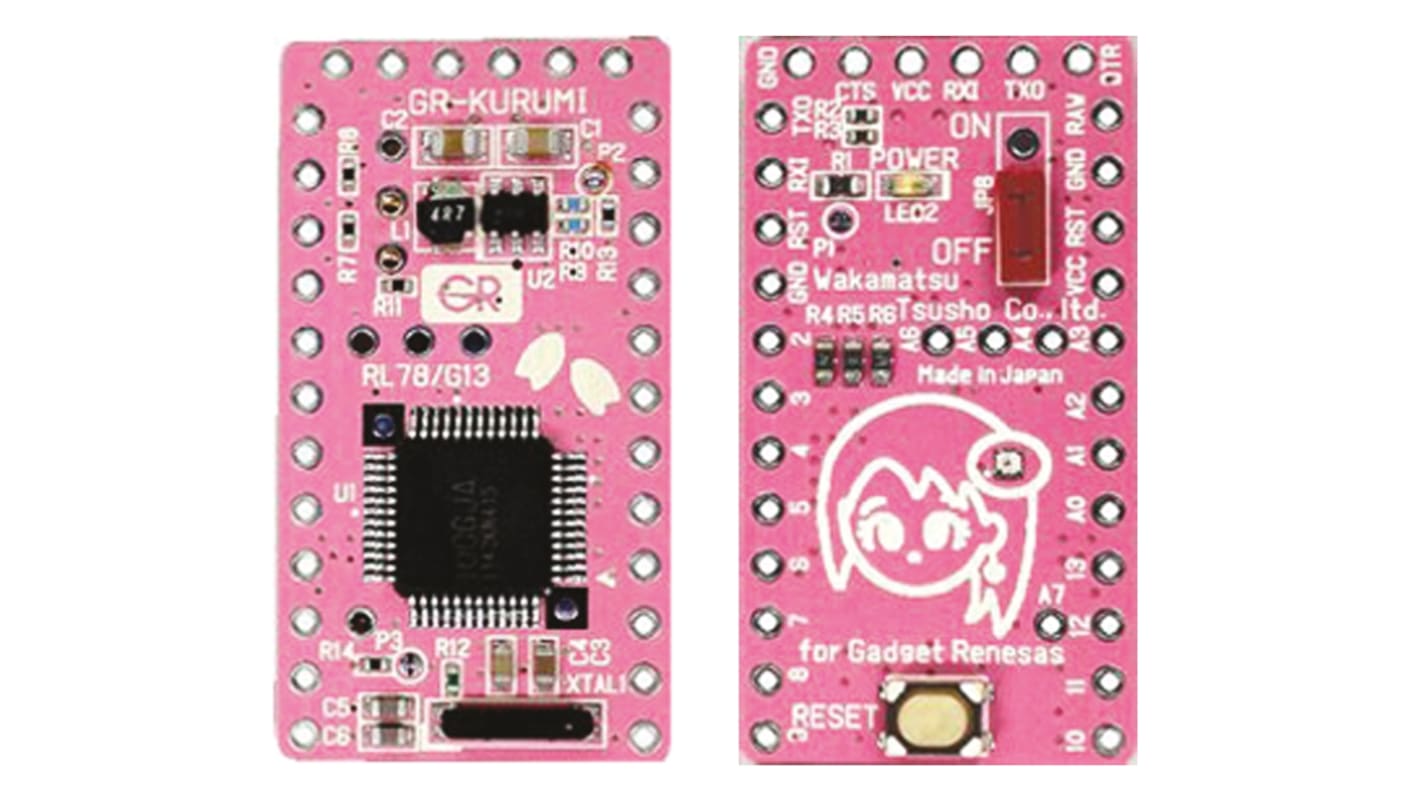 Wakamatsu Tsusho Co Ltd Arduino互換ボード, GR-KURUMI, 開発ボード, RX63N, GR-KURUMI