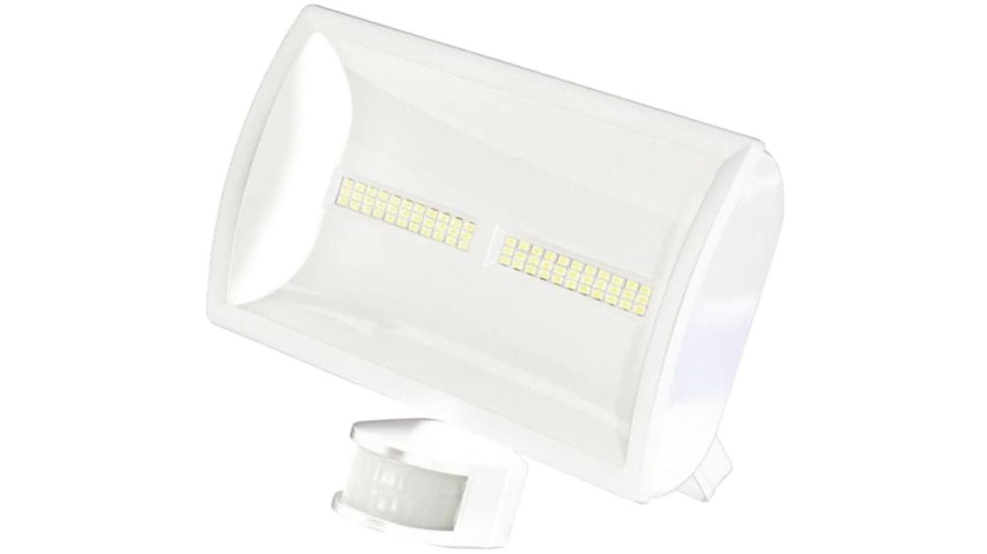 LED PIR Flutlichtstrahler, LED 30 W / 230 V ac 2310 lm, 180 x 245 x 115 mm