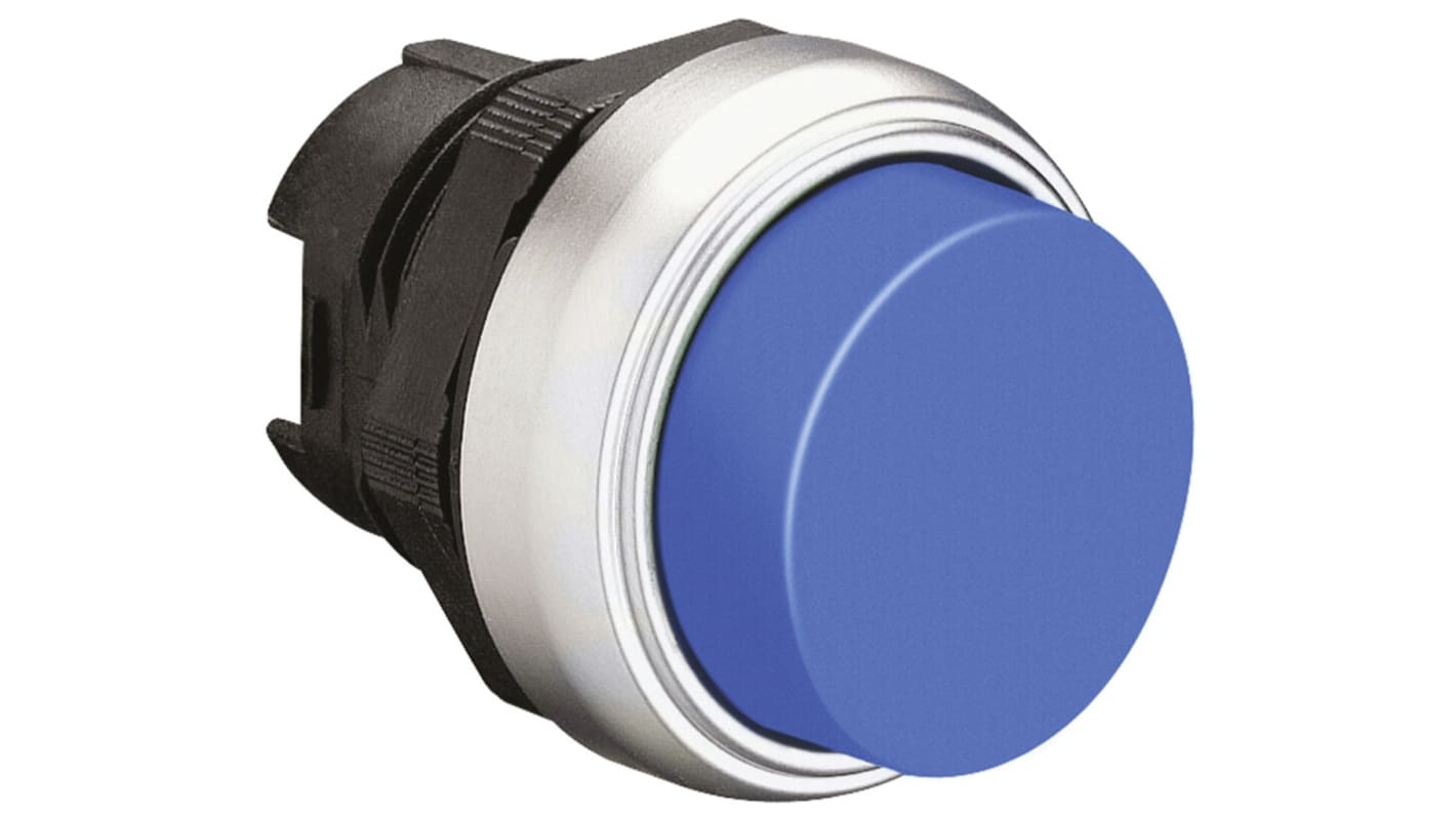 Lovato Platinum Series Blue Spring Return Push Button Head, 22mm Cutout, IP66, IP67, IP69K