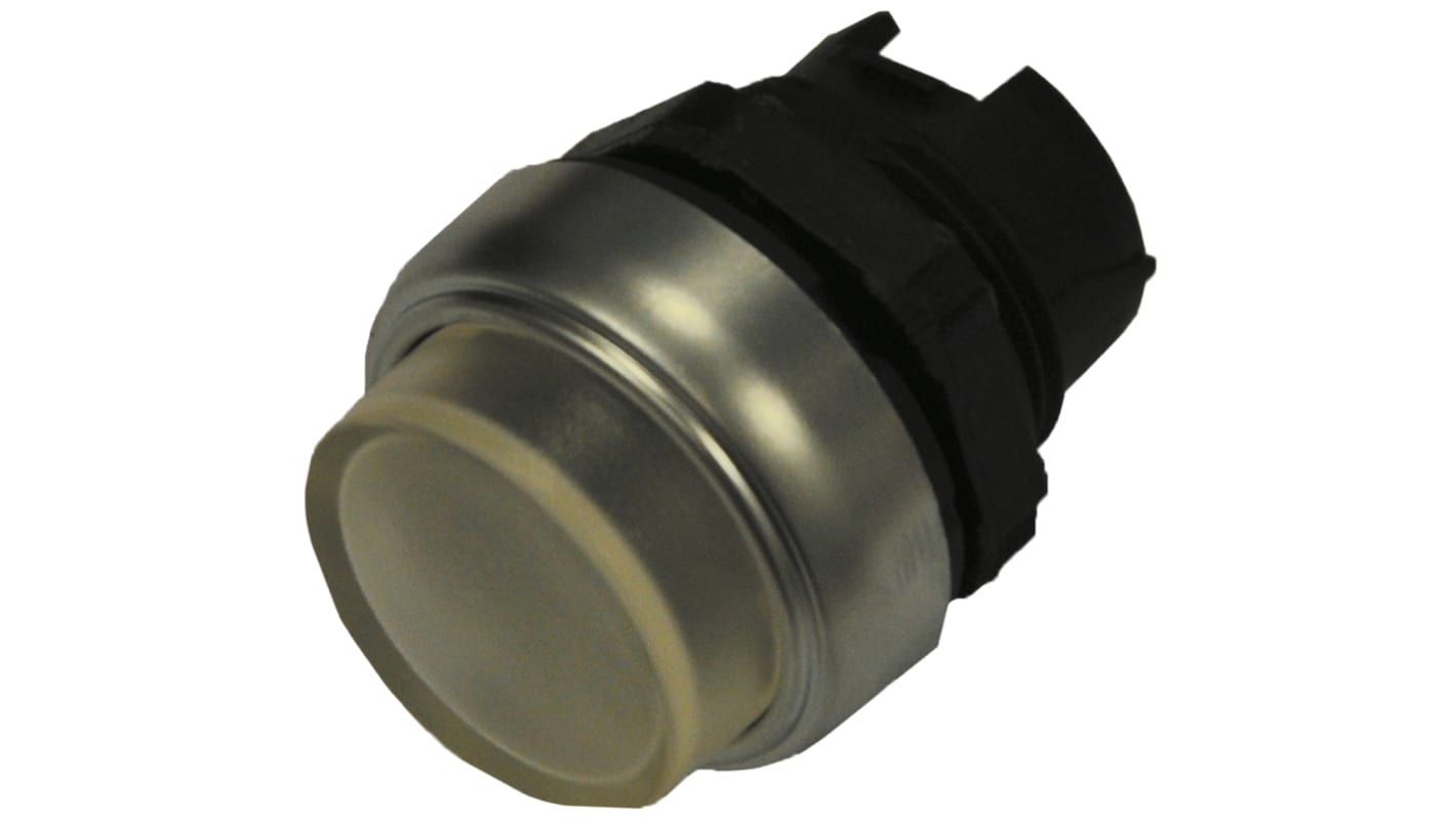 Lovato Platinum Series Clear Spring Return Push Button Head, 22mm Cutout, IP66, IP67, IP69K